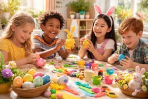 Kreative Osterbasteleien: Fröhliche DIY-Projekte für Kinder