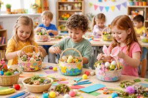 Kreative Osterkörbchen im Kindergarten gestalten: Bastelspaß für kleine Künstler