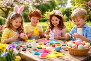 Kreatives Osterbasteln: Spaßige Ideen für Kinder