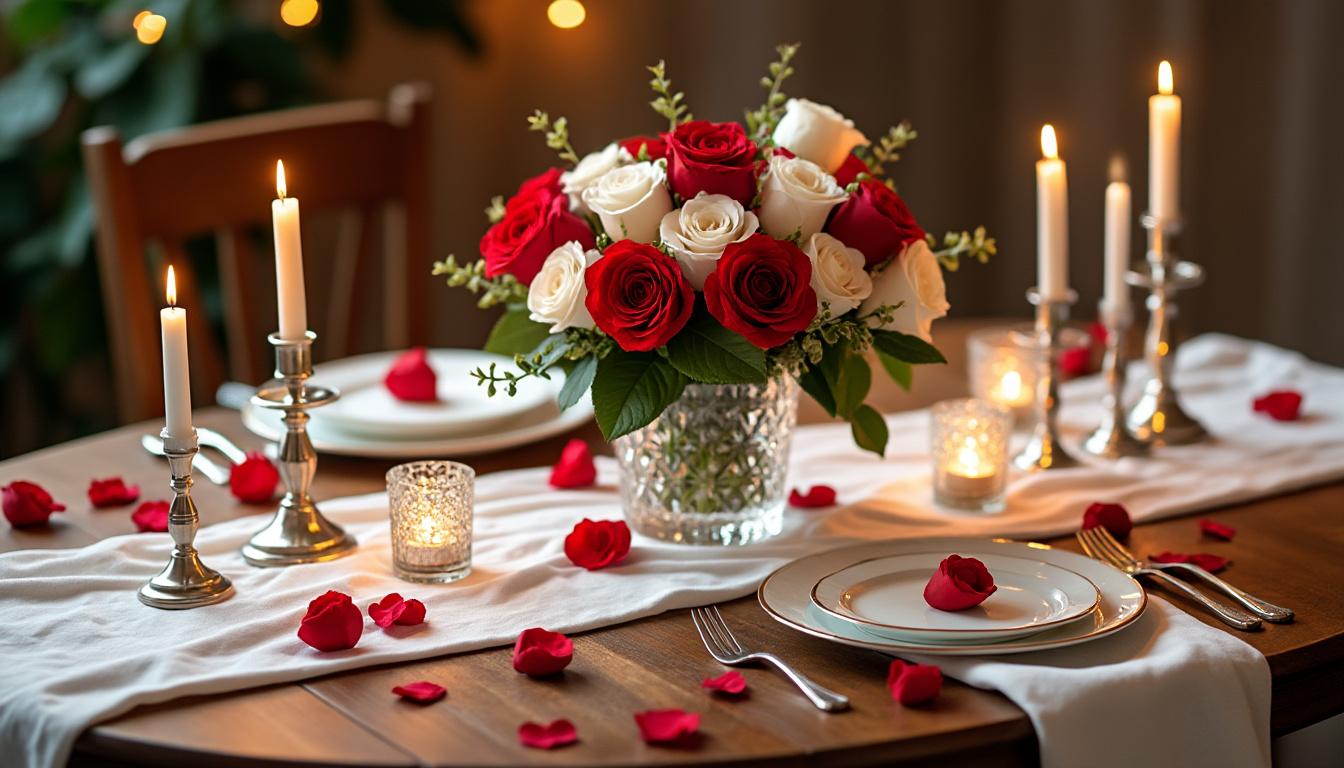 découvrez notre menu romantique spécialement conçu pour une saint-valentin gourmande, alliant saveurs délicates et ambiance chaleureuse pour une soirée inoubliable à deux.