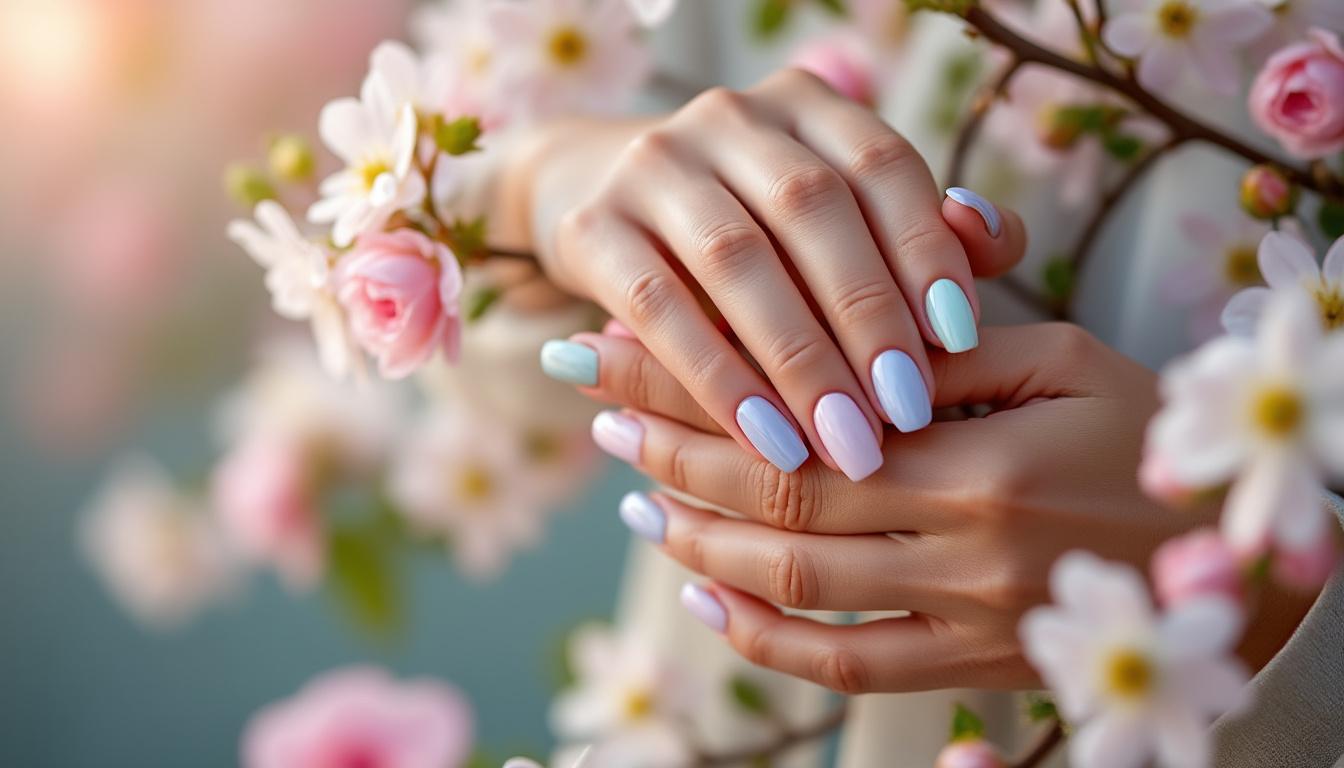 découvrez les tendances ongles pastel et apportez la douceur du printemps à vos mains avec des couleurs délicates et élégantes.
