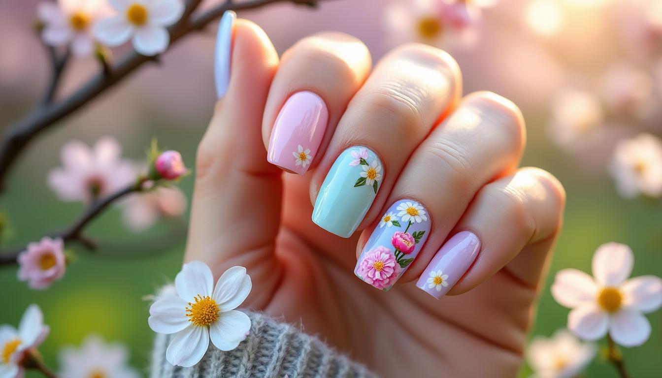 découvrez les tendances ongles pastel, la touche de douceur et de fraîcheur idéale pour printemps au bout des doigts.