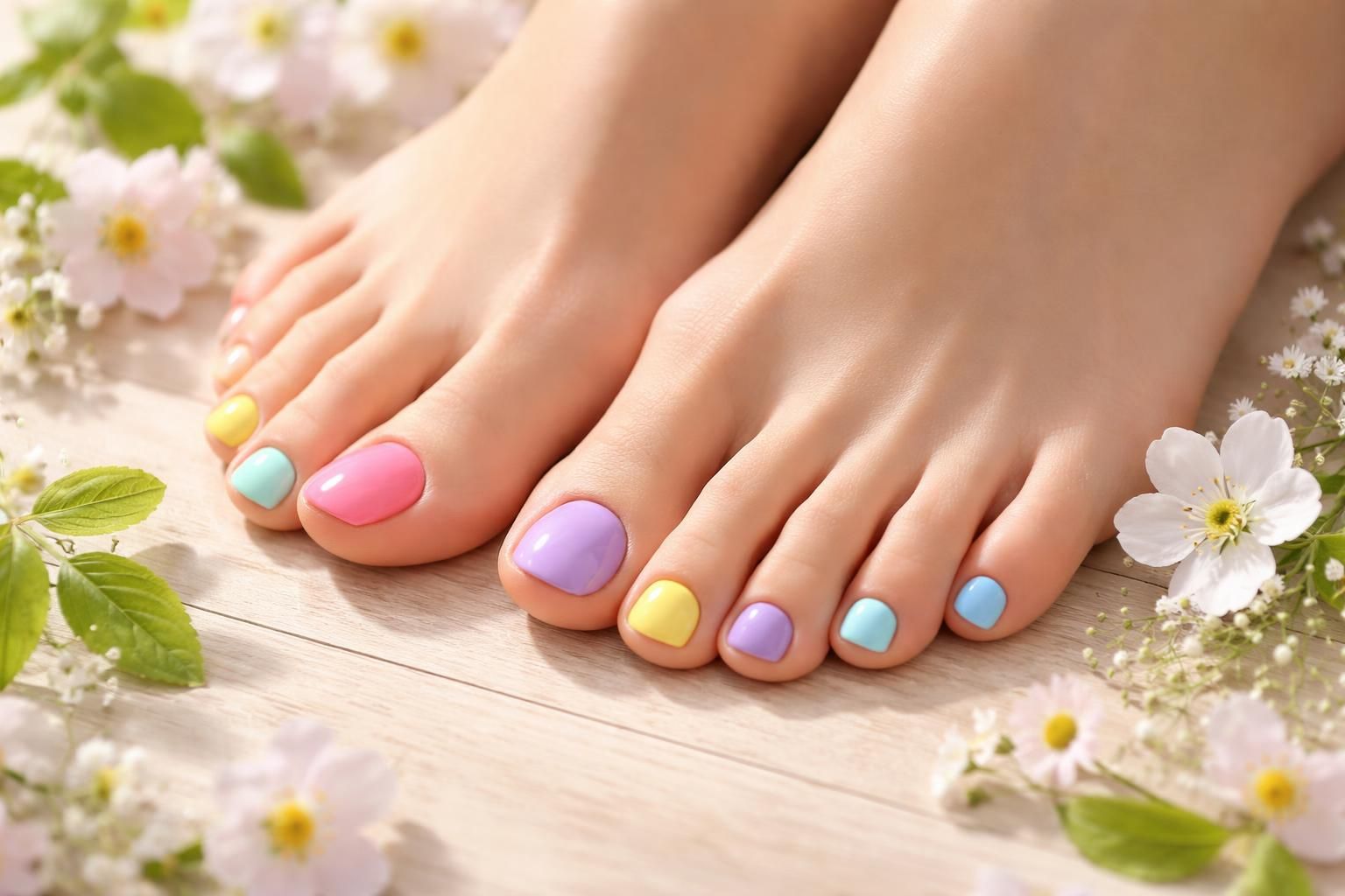 discover the top trendy colors for a refreshing spring pedicure and give your feet a vibrant, stylish makeover this season.