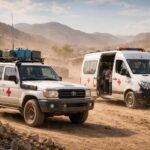 découvrez le rôle crucial des véhicules humanitaires comme le toyota land cruiser et le mercedes sprinter dans les zones de conflit, assurant sécurité et efficacité pour les missions d'aide.