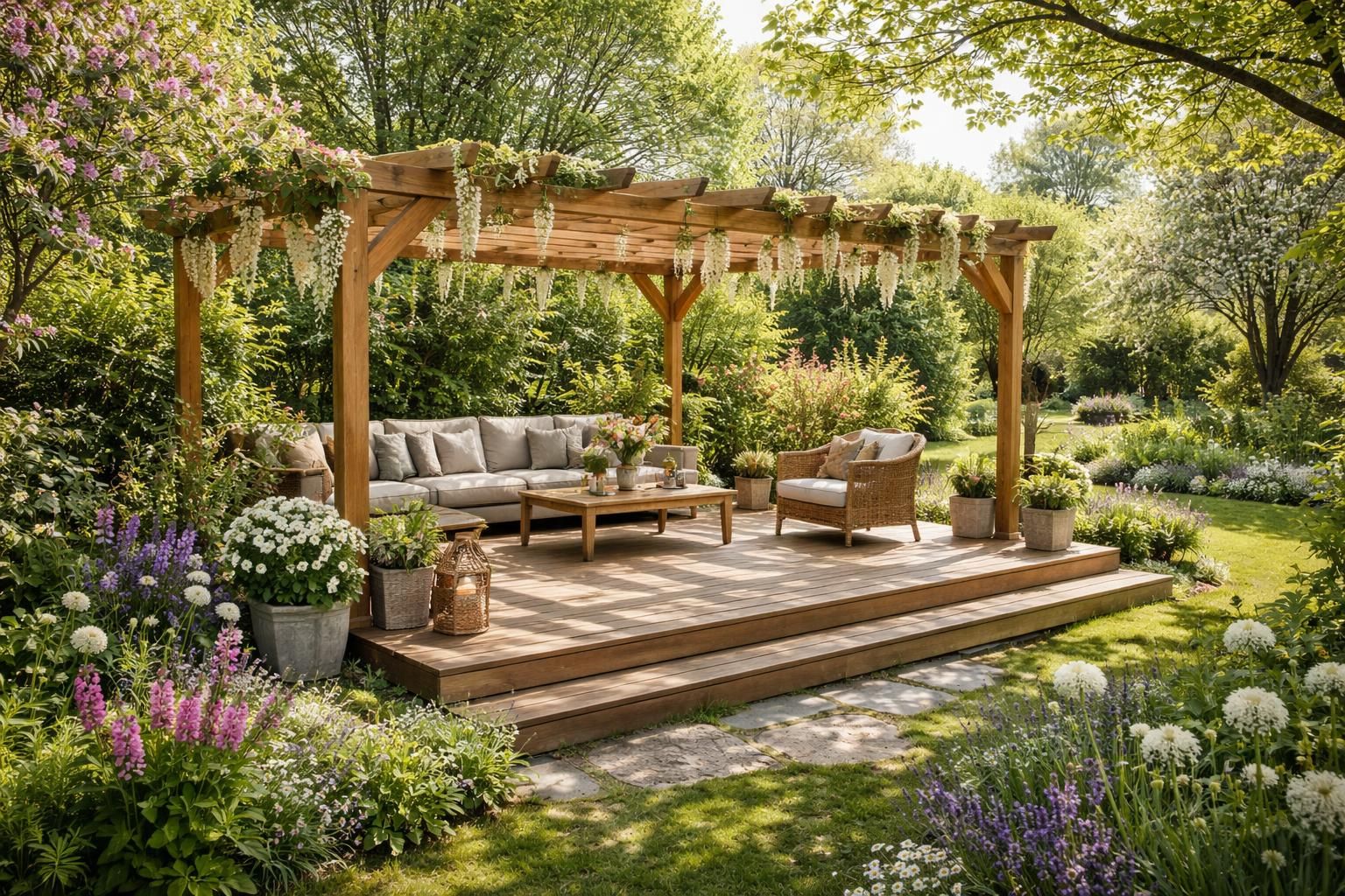 entdecken sie die vielfältigen einsatzmöglichkeiten von holz im garten, wo natürliche materialien auf modernes design treffen, um harmonische und nachhaltige außenbereiche zu schaffen.
