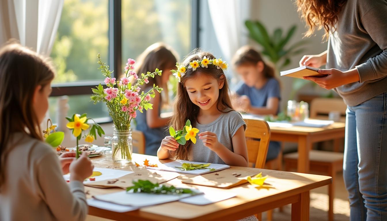 découvrez des activités ludiques et créatives adaptées au printemps pour les enfants en maternelle, favorisant leur développement et leur éveil artistique.