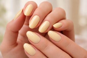 Chic and Soft: The Allure of Pastel Yellow Nails