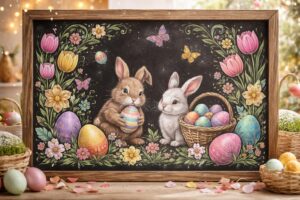 Creative Easter Chalkboard Art Ideas to Brighten Your Holiday Decor