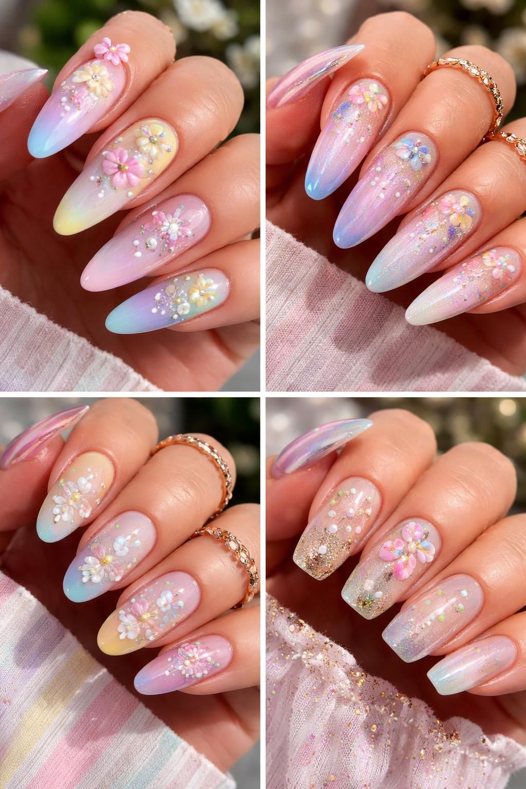 discover stunning creative nail art inspirations for april to refresh your style with vibrant and trendy designs perfect for the spring season.