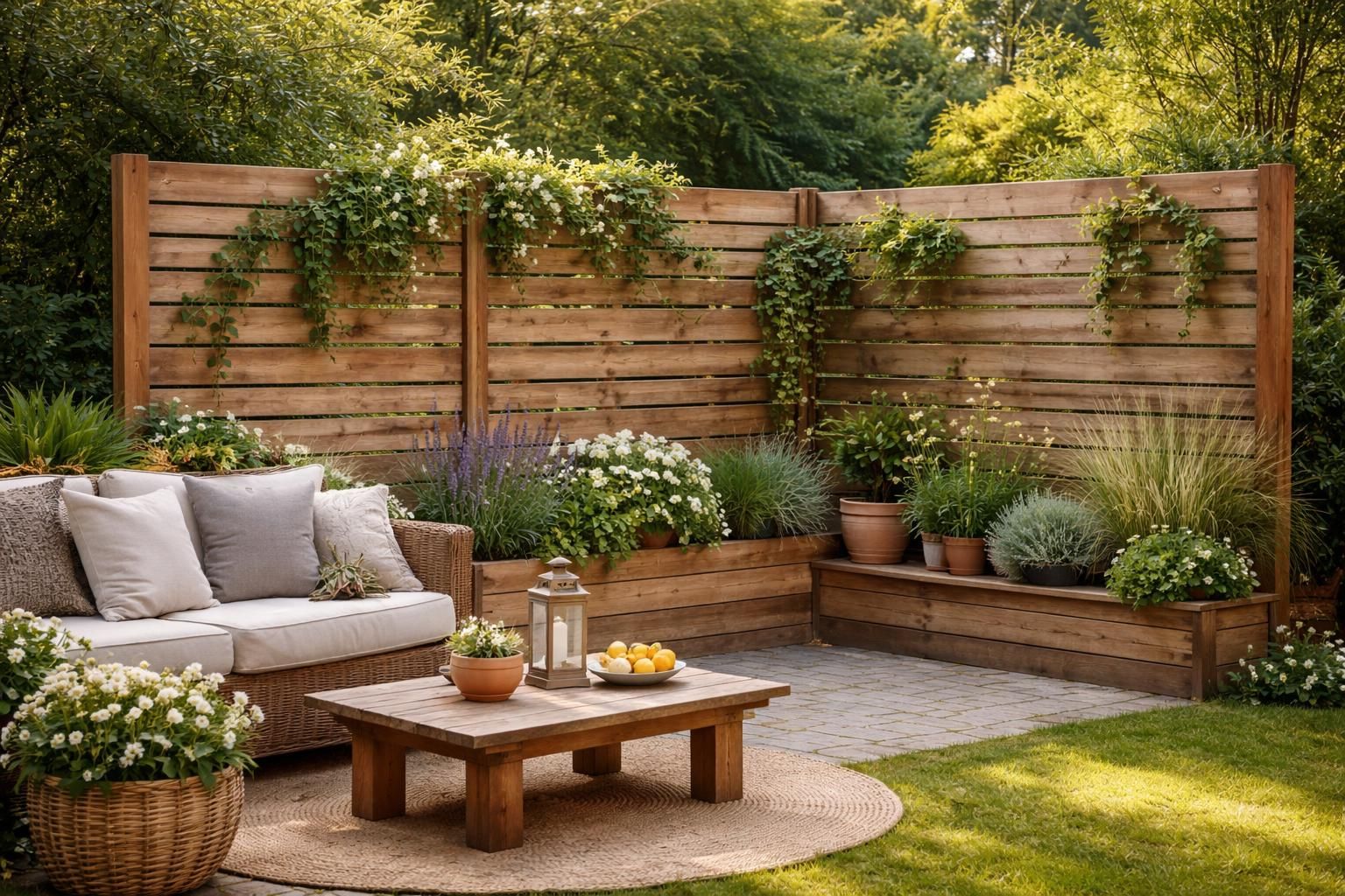 erfahren sie, wie sie mit unserer diy-anleitung einfach und kostengünstig ihren eigenen sichtschutz bauen können, um mehr privatsphäre und stil in ihrem garten zu schaffen.