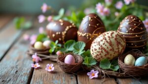 Delícias de Páscoa: O Encanto dos Ovos de Chocolate