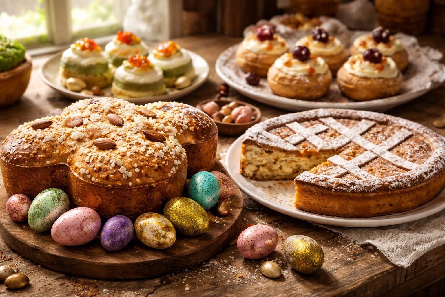 scopri le delizie pasquali con i dolci tradizionali italiani per celebrare la pasqua in modo autentico e gustoso. ricette classiche e consigli per una festa indimenticabile.