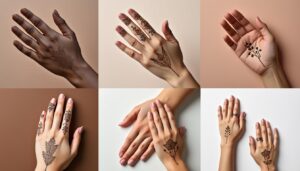 Designs de henné simples et élégants pour les mains
