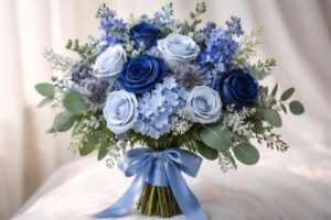 Elegant Blue Prom Bouquet Ideas for a Timeless Look