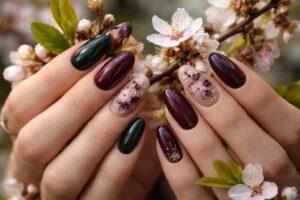 Embrace the Season: Trendy Dark Spring Nail Designs to Try Now