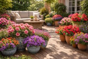 Enchant Your Patio with Stunning Potted Flowers