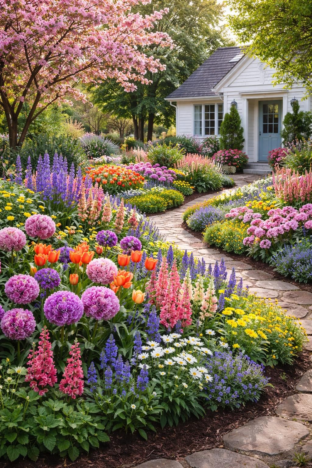 discover expert tips for creating enchanting front garden flower beds that enhance your home's curb appeal with vibrant colors and beautiful designs.