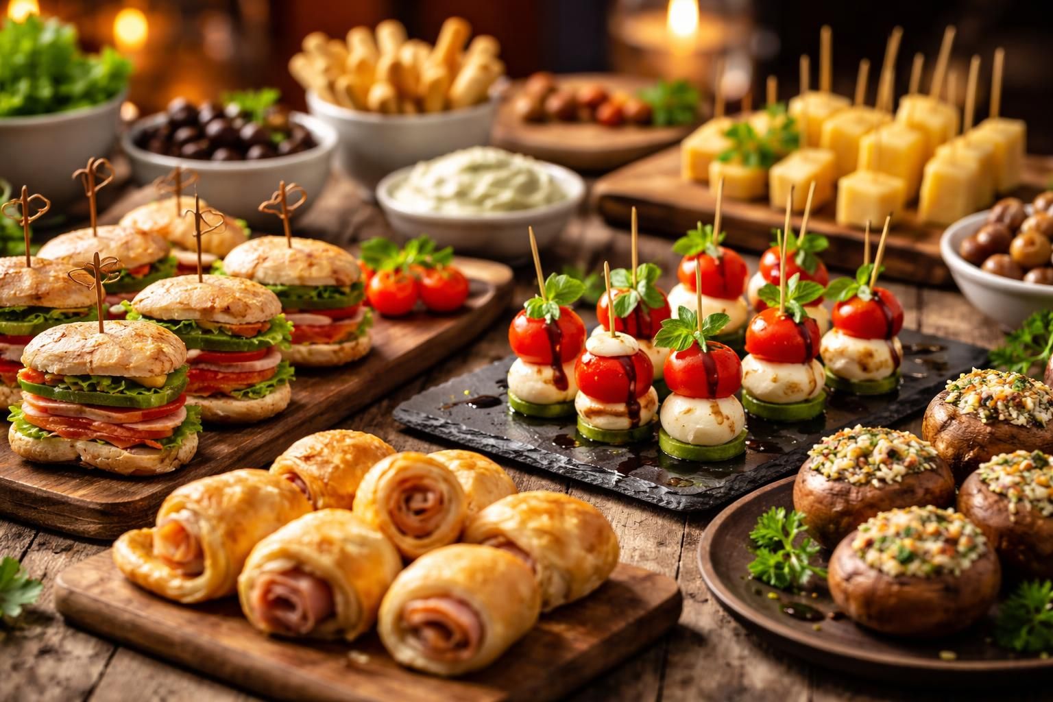 entdecken sie einfache und leckere fingerfood-rezepte für ihre nächste party. perfekt für genussvolle häppchen, die schnell zubereitet sind und jeden gast begeistern.