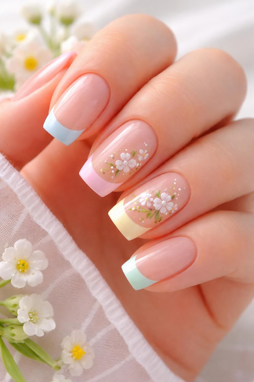 discover fresh and chic french manicure designs perfect for spring. embrace the season with stunning nail art that combines elegance and modern style.