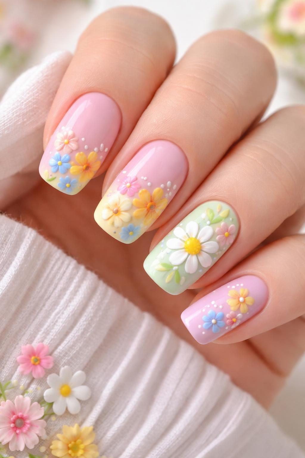 discover fresh and floral spring nail art ideas that add a trendy and vibrant touch to brighten your season. perfect for embracing the bloom and colors of spring with stylish designs.