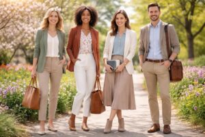 Fresh and Stylish Spring Outfits for Teachers