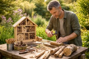 Insektenhotel bauen: Schritt-für-Schritt-Anleitung für ein grünes Zuhause