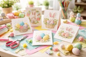 Kreative DIY-Ideen für individuelle Osterkarten zum Selbermachen