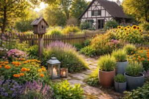 Kreative Dekoideen für den Bauerngarten: Tradition trifft auf modernen Charme