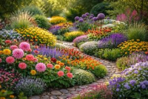 Kreative Gestaltungsideen für beeindruckende Blumenbeete