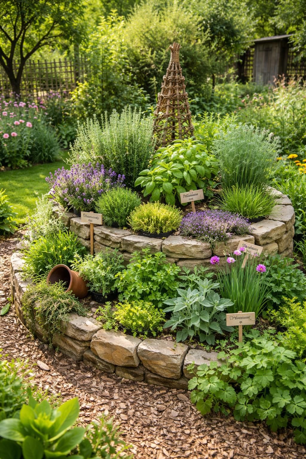 entdecke kreative ideen für dein kräuterbeet im garten und verwandle deinen außenbereich in eine aromatische oase voller frischer kräuter.