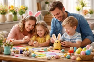 Kreative Ostergeschenke gemeinsam mit Kindern gestalten