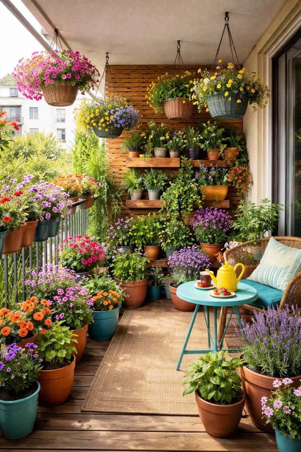 entdecken sie kreative pflanzenideen für einen blühenden balkon und verwandeln sie ihren außenbereich in eine farbenfrohe oase voller leben und natur.