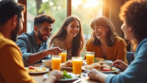 Les éclats de rire pour bien démarrer la journée