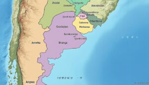 Mapa Político da Argentina: Uma Visão Detalhada das Divisões Administrativas
