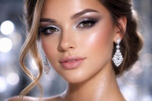 Shimmer and Shine: Stunning Silver Makeup Ideas for Prom Night