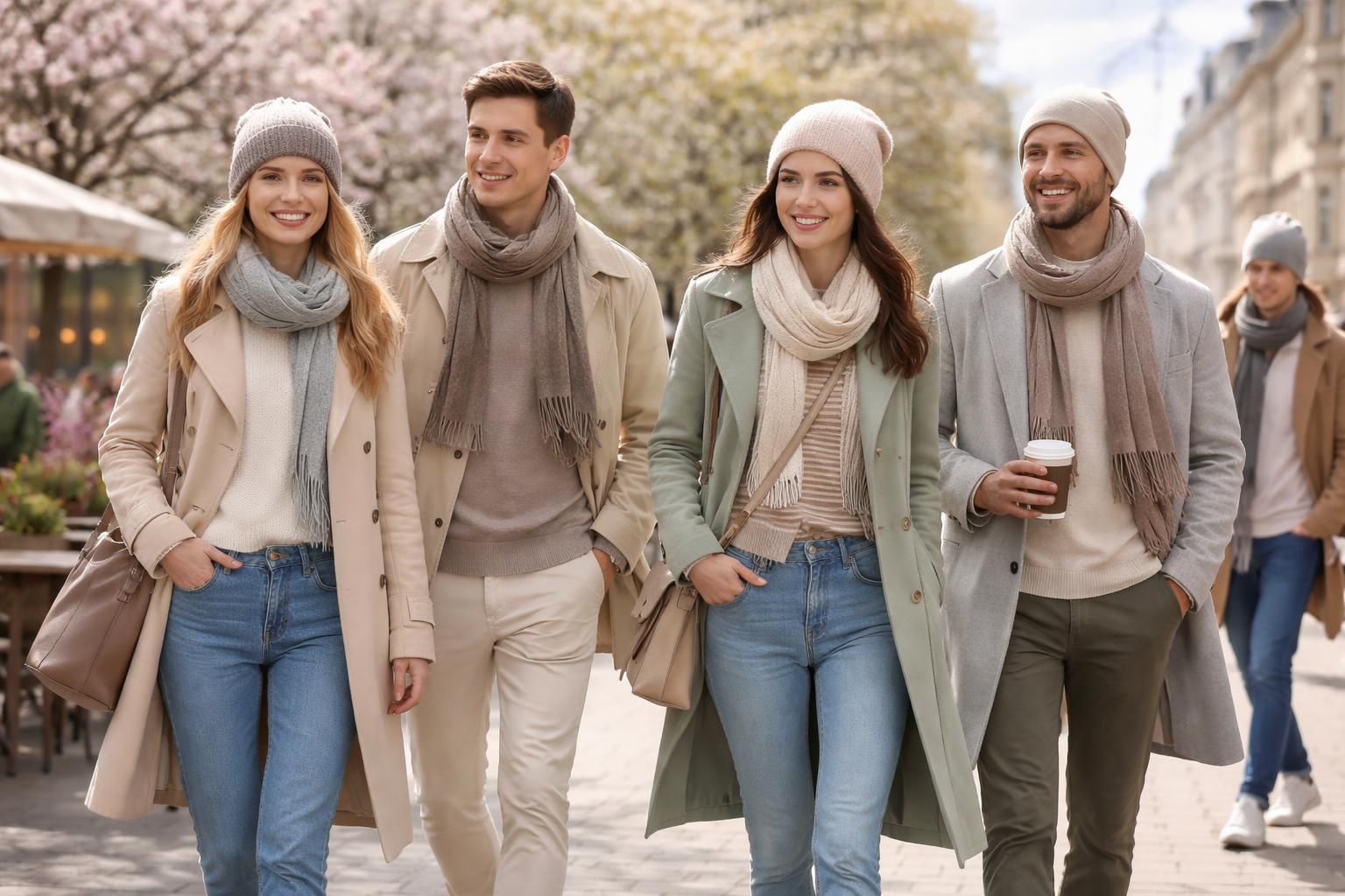entdecken sie stylische outfits für kalte frühlingstage, die sie warm und modisch durch die übergangszeit begleiten.