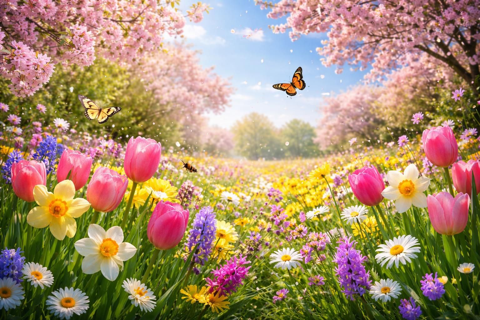discover vibrant spring-themed wallpapers to refresh your screen with bright colors and lively designs that celebrate the season.