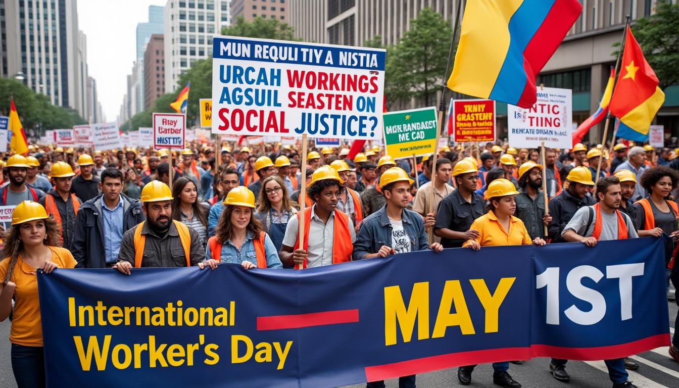 découvrez l'histoire et les traditions du 1er mai, journée internationale du travail, célébrée à travers le monde pour honorer les droits des travailleurs et la solidarité.