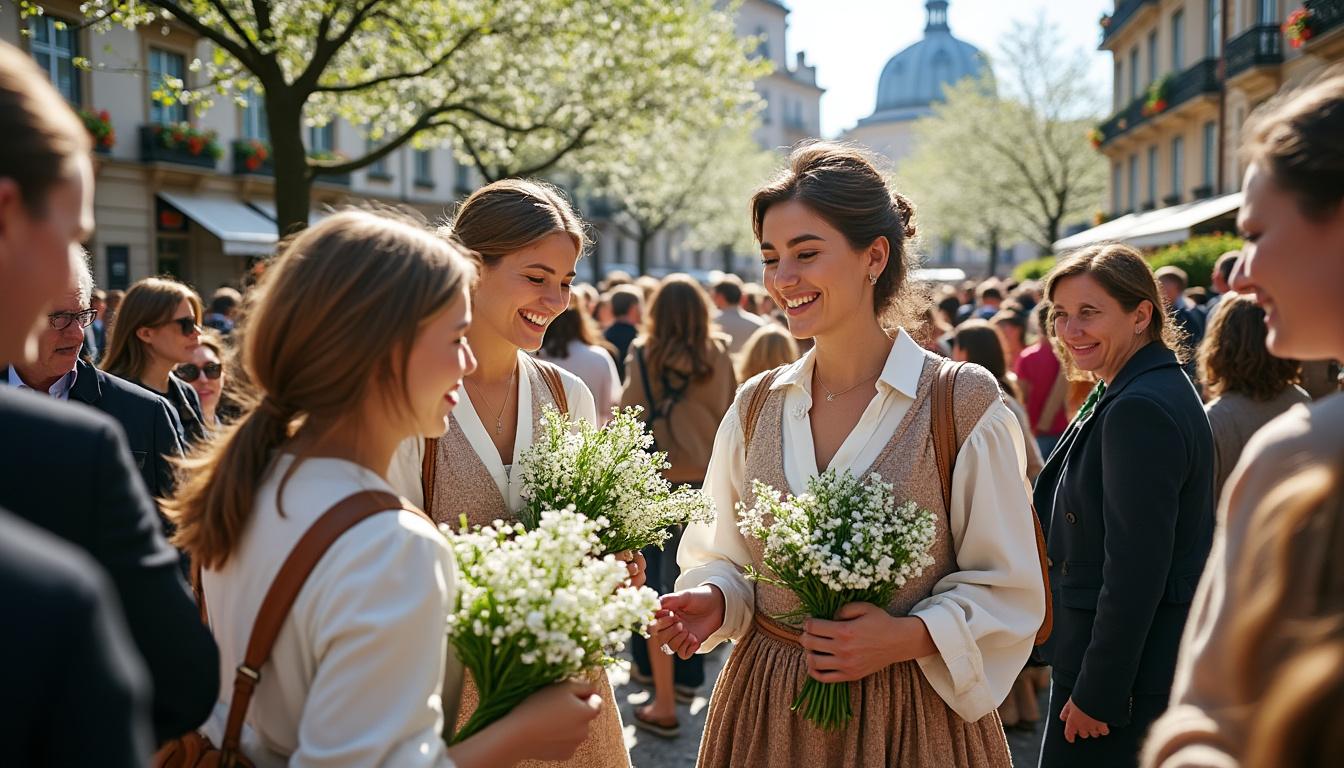 découvrez l'histoire et les traditions du 1er mai, une célébration internationale dédiée aux travailleurs et à leurs droits.