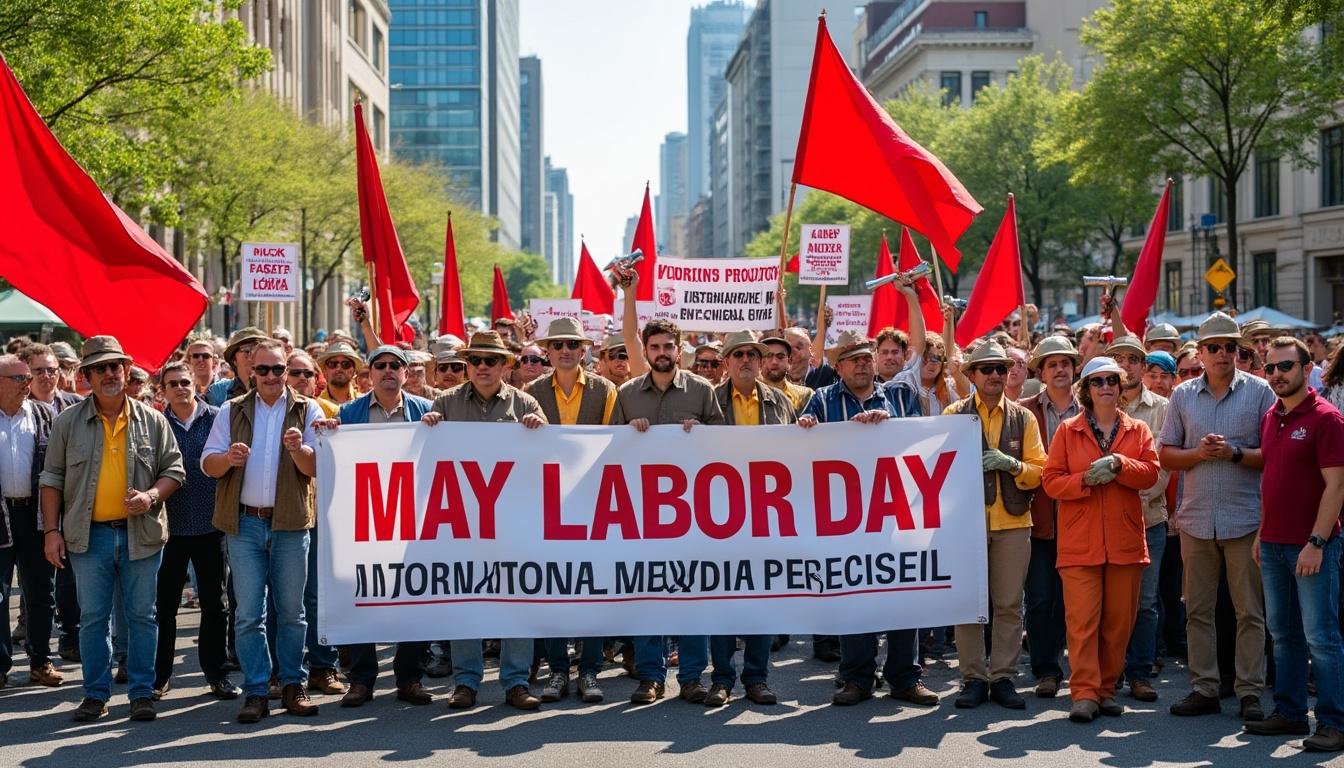 découvrez l'histoire et les traditions internationales de la célébration du 1er mai, journée mondiale du travail, symbole des luttes ouvrières et de la solidarité.