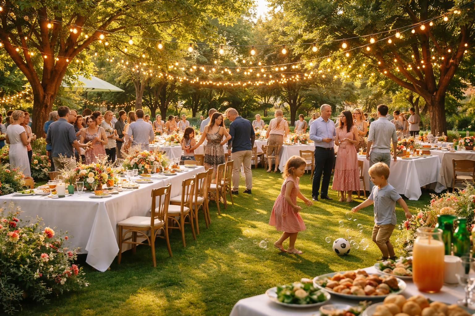 scopri idee e consigli pratici per organizzare celebrazioni all'aperto indimenticabili nel tuo giardino, rendendo ogni festa unica e speciale.