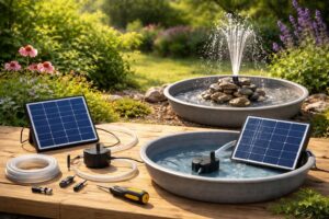 Create Your Own DIY Solar-Powered Fountain: A Step-by-Step Guide