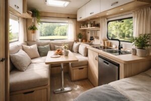 Creative and Functional Interior Ideas for Small Campers
