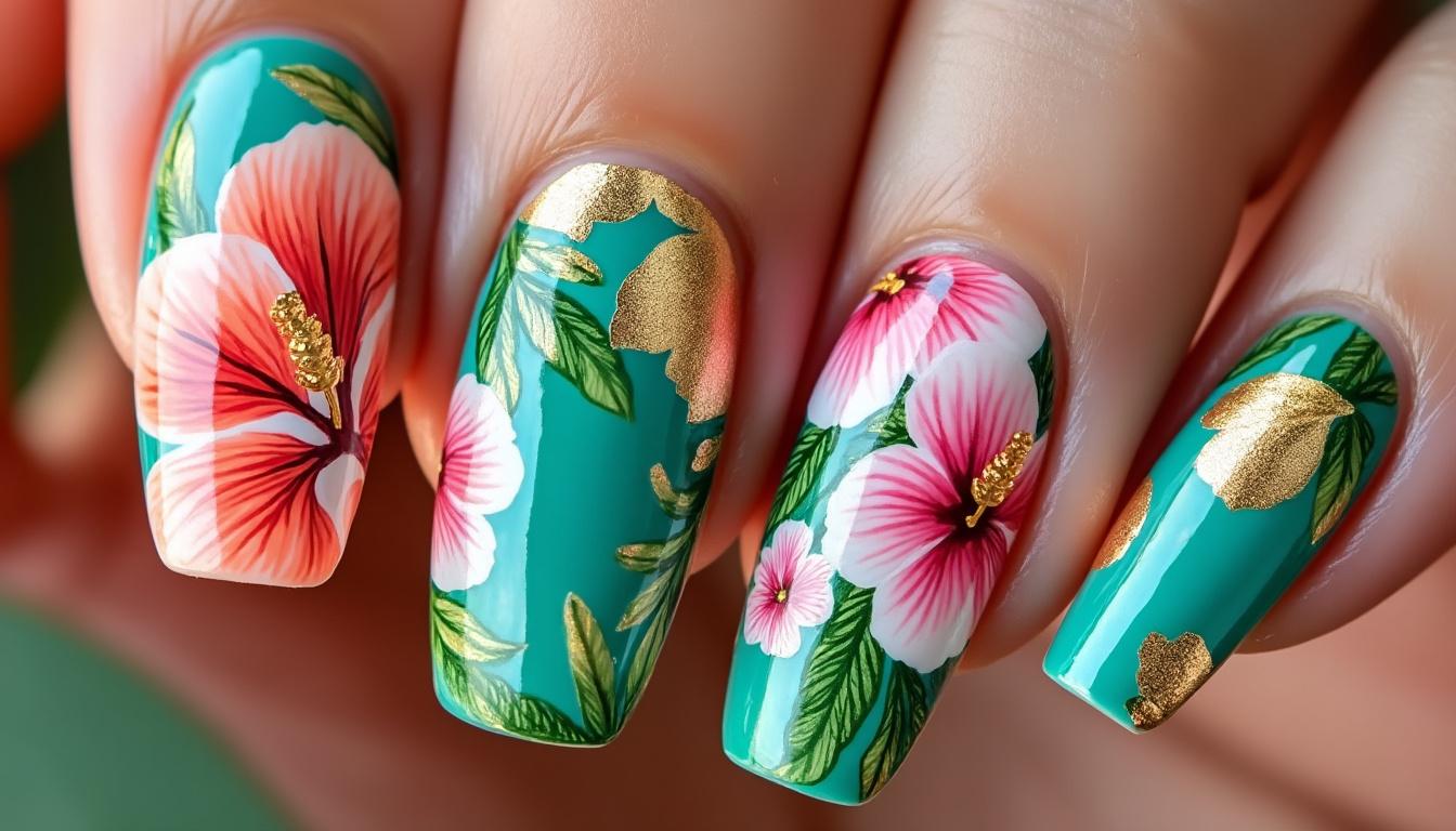 découvrez comment sublimer vos ongles avec des couleurs vibrantes inspirées des tropiques pour un style estival et éclatant toute l'année.