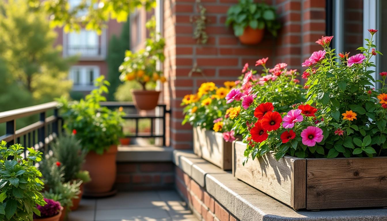 découvrez des idées inspirantes pour transformer votre balcon en un véritable jardin luxuriant et profiter d'un espace vert même en ville.