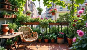 Idées inspirantes : transformer votre balcon en un véritable jardin