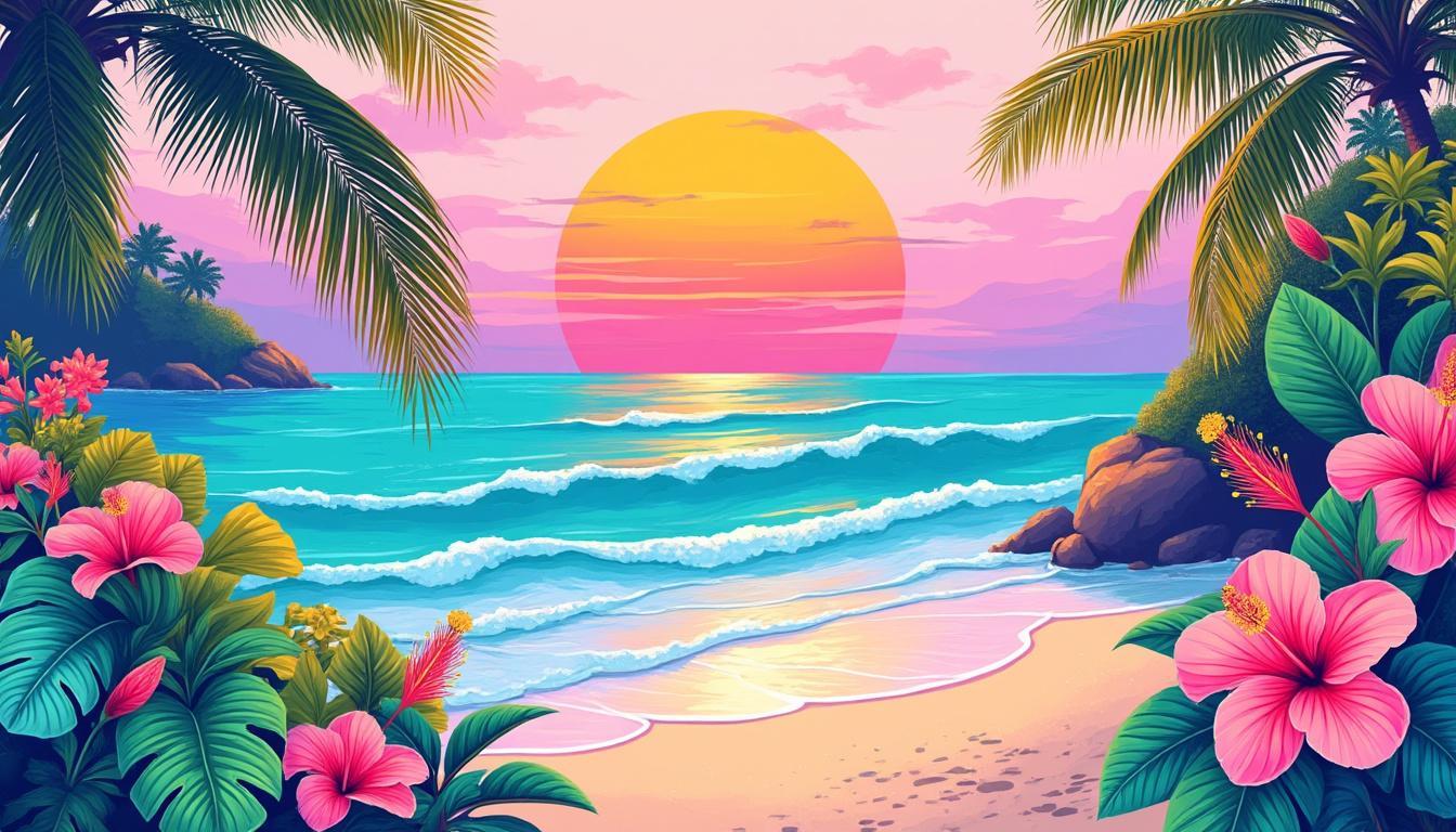 découvrez une sélection des meilleurs fonds d’écran pour iphone, parfaits pour un été vibrant et coloré. donnez un coup de frais à votre écran avec des images estivales éclatantes et tendance.