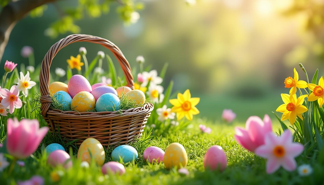 découvrez une splendide collection d'images de pâques, riches en couleurs et en émotions, parfaites pour célébrer cette fête printanière avec élégance.